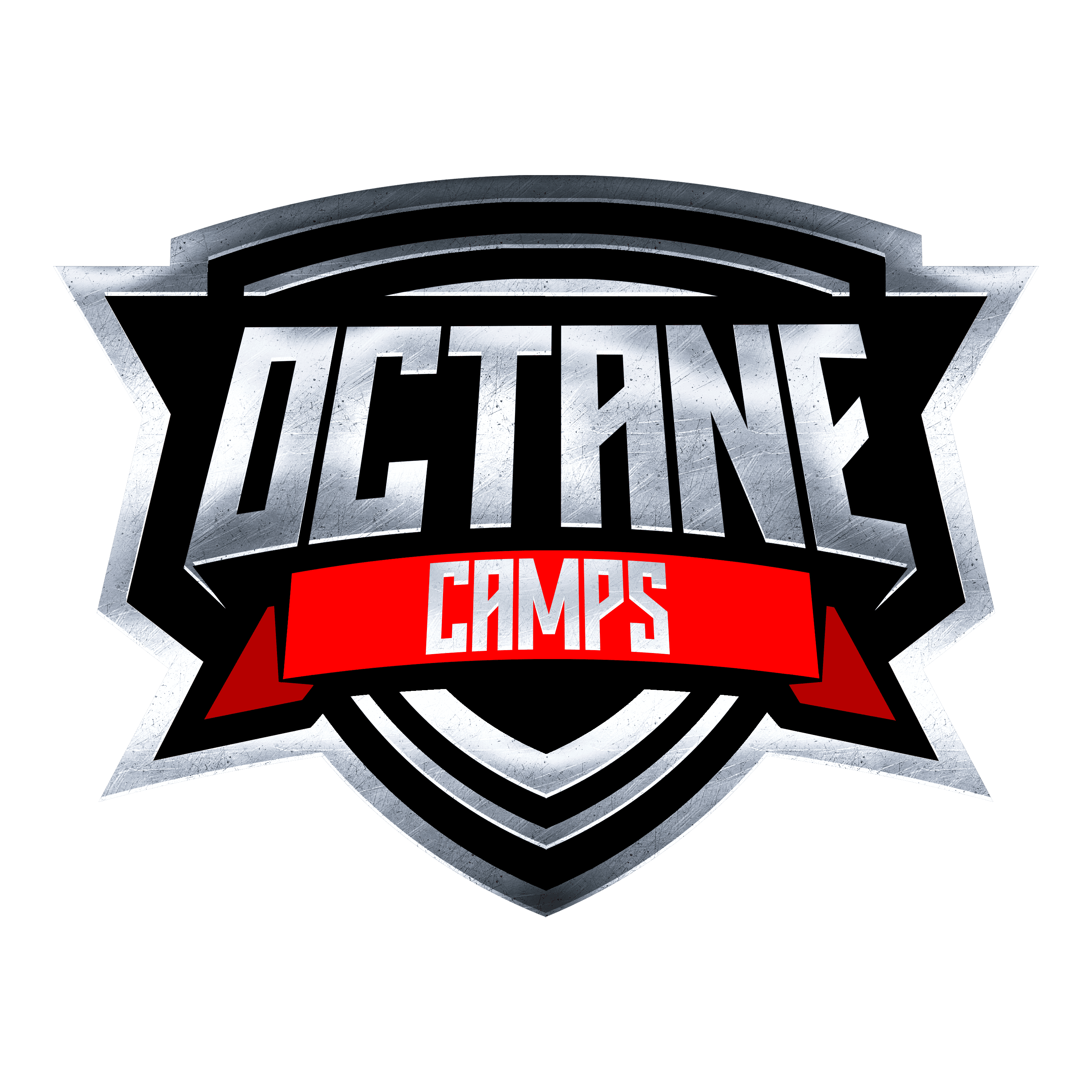 Octane Logo Camps SilverRed
